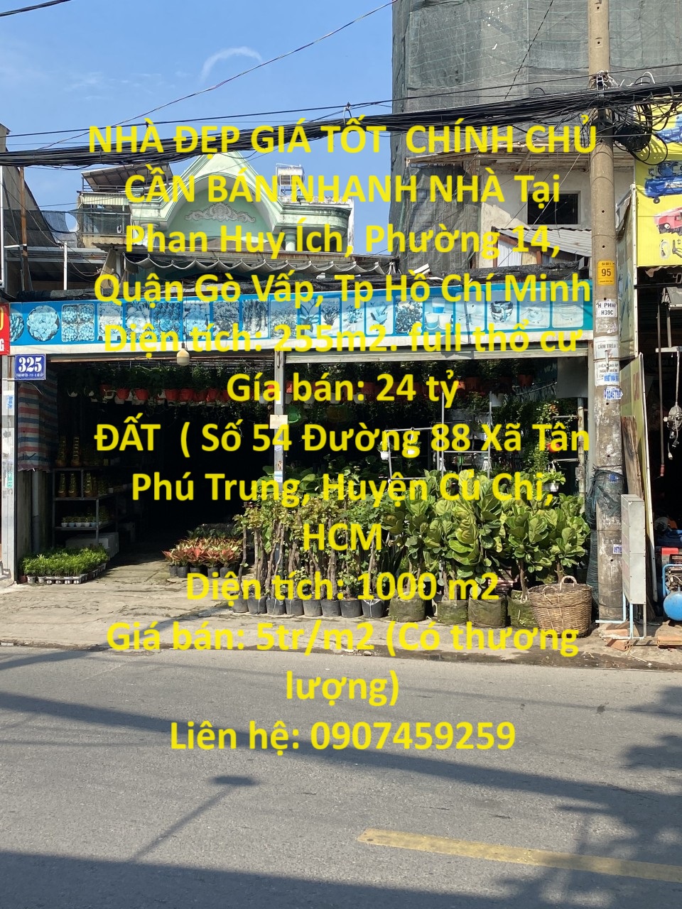 NHÀ ĐẸP GIÁ TỐT  CHÍNH CHỦ CẦN BÁN NHANH NHÀ Tại Phan Huy Ích, Phường 14, Quận Gò Vấp - Ảnh chính